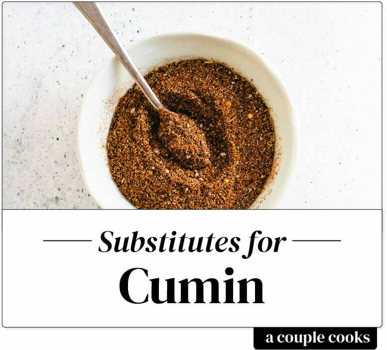 Substitute for Cumin