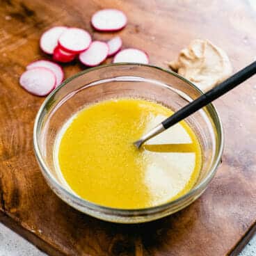 Dijon mustard dressing