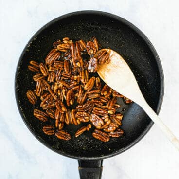 Glazed pecans