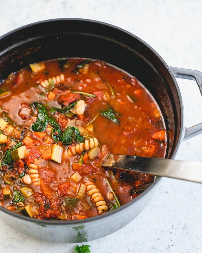 Minestrone soup