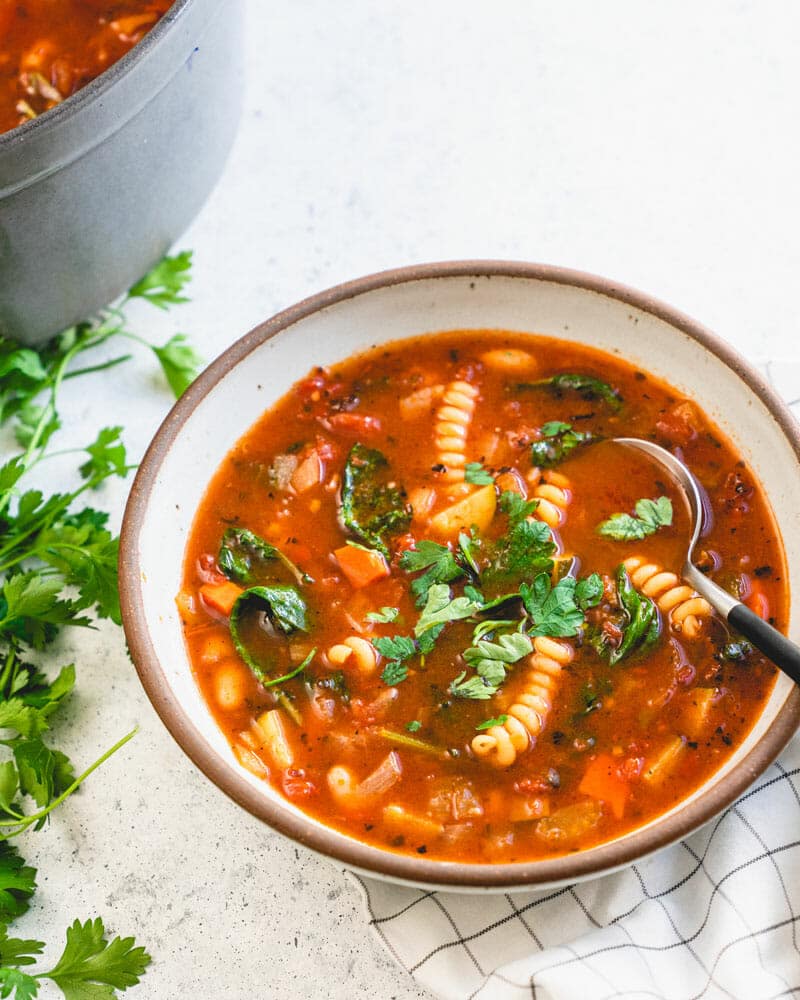 Minestrone soup