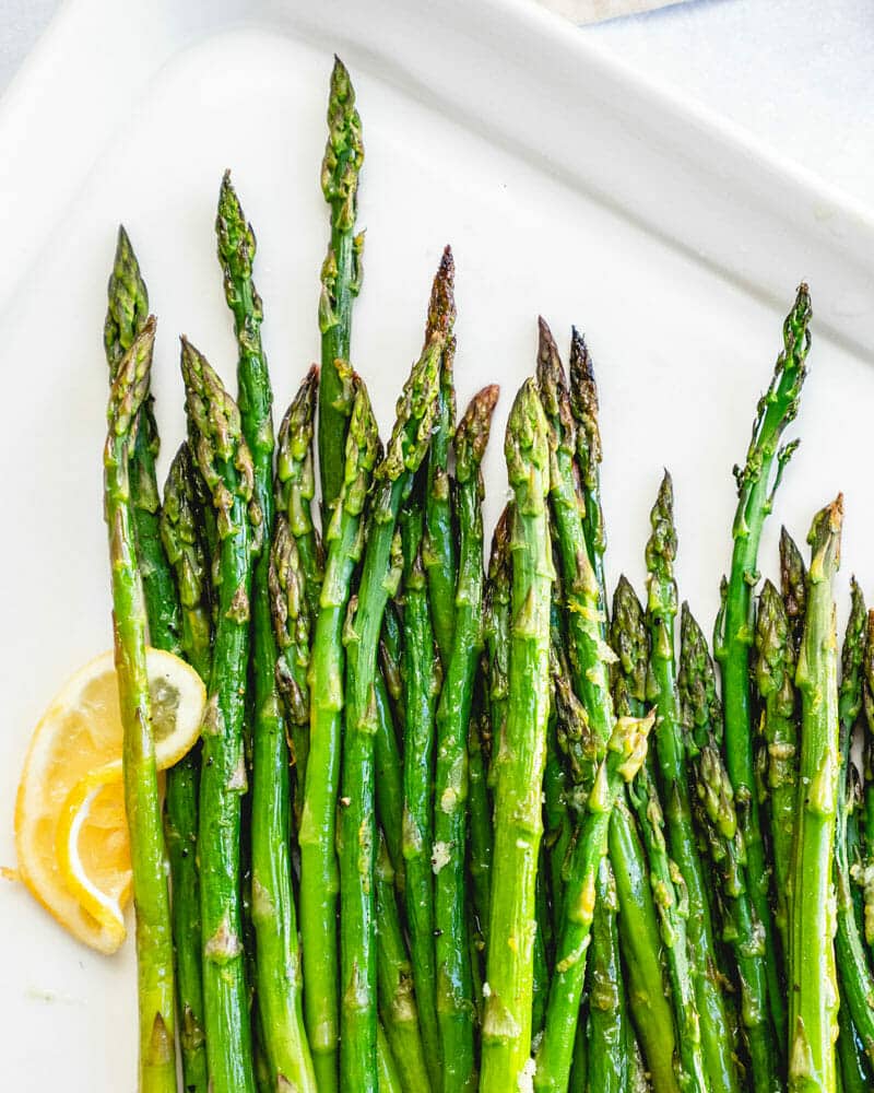 Roasted asparagus