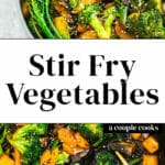 Stir Fry Vegetables