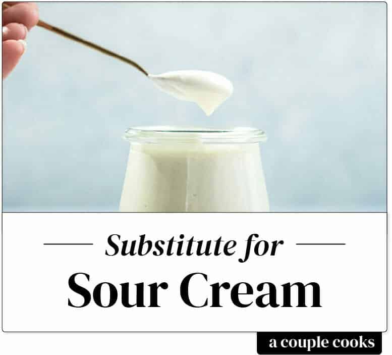 Sour cream substitute