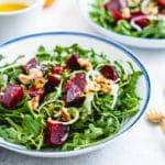 Arugula beet salad