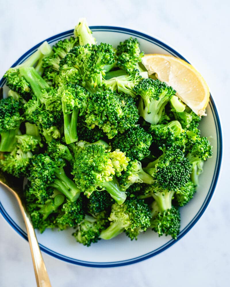 Boiled broccoli