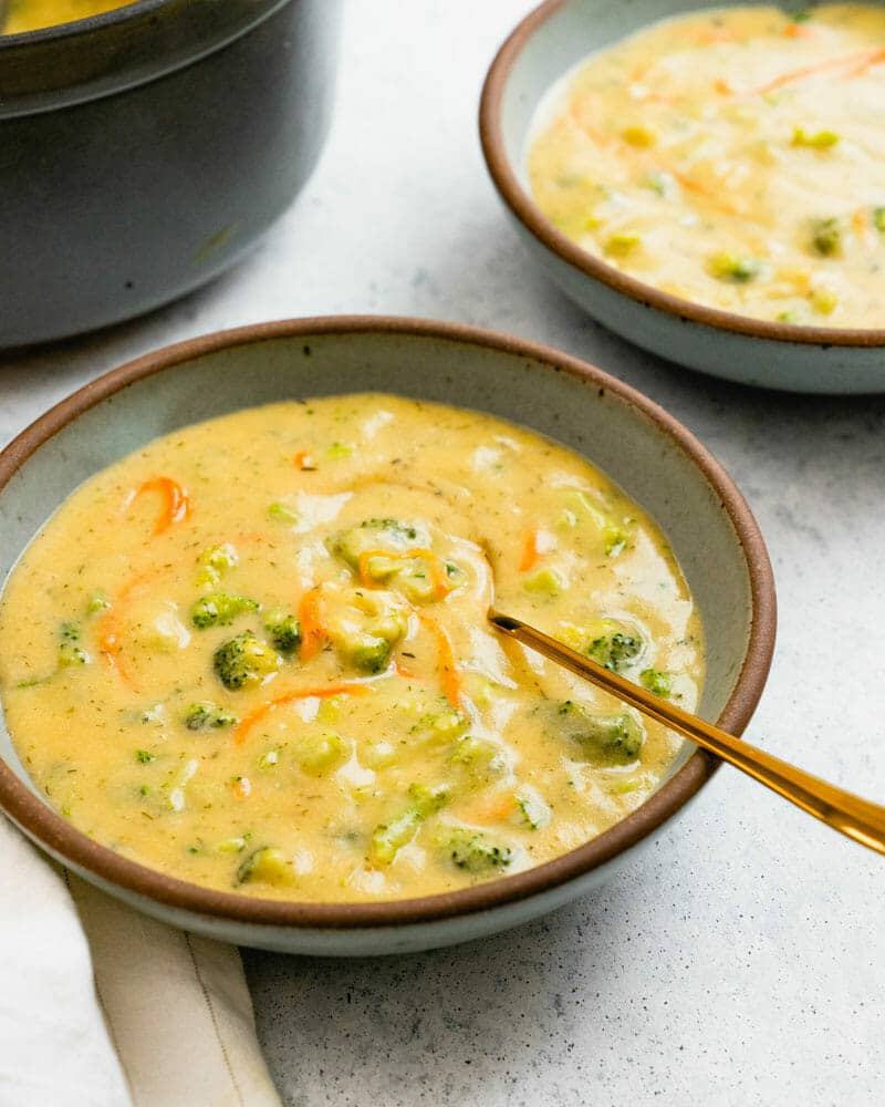 Broccoli potato soup