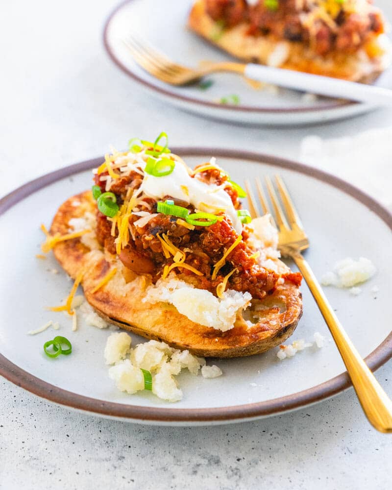 Chili baked potato