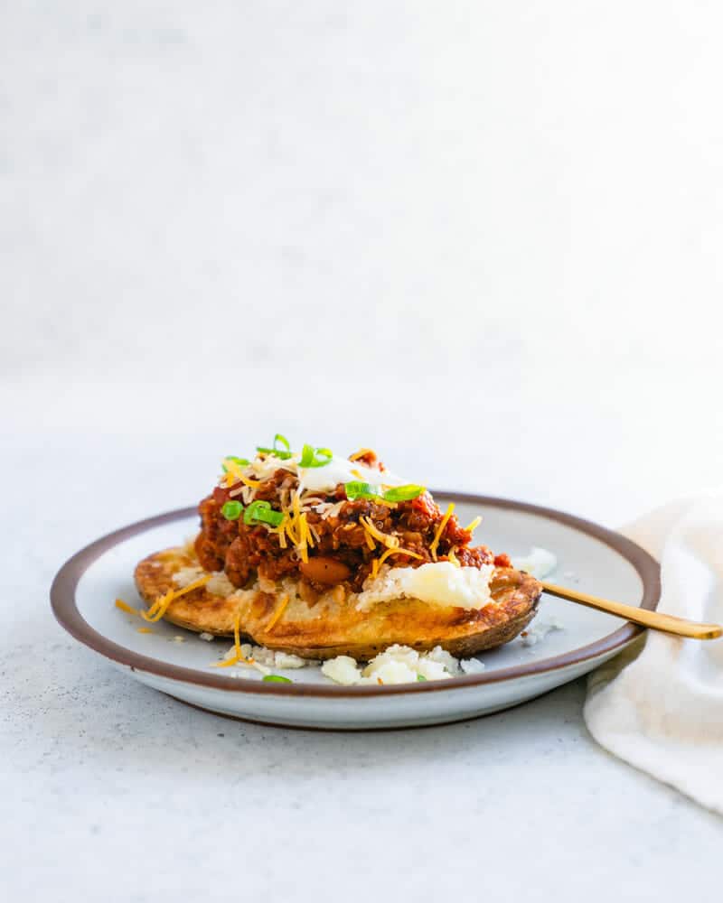 Chili baked potato