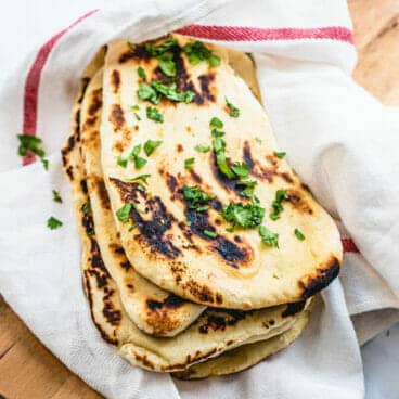 Garlic naan