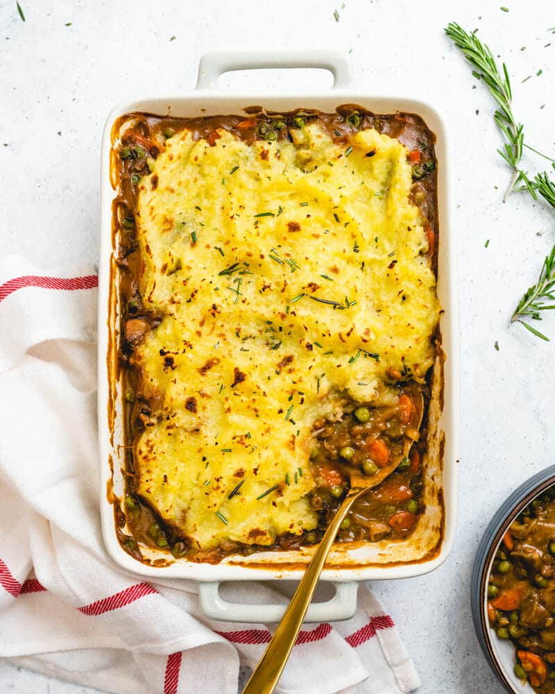 Vegan shepherd's pie