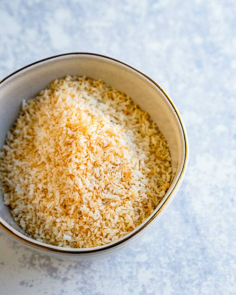 How to toast coconut