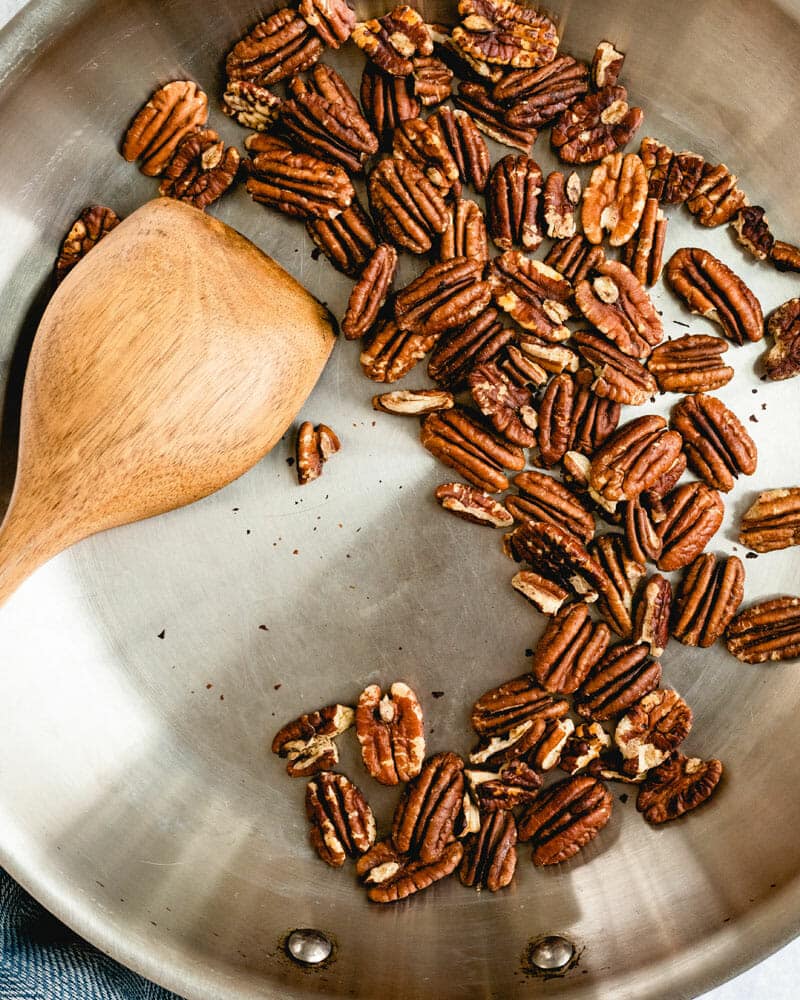 Toasted pecans