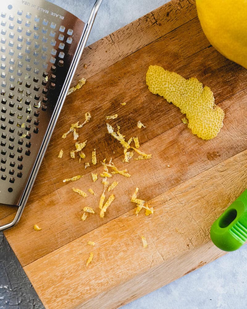Lemon zest