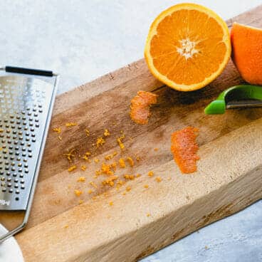 How to zest an orange