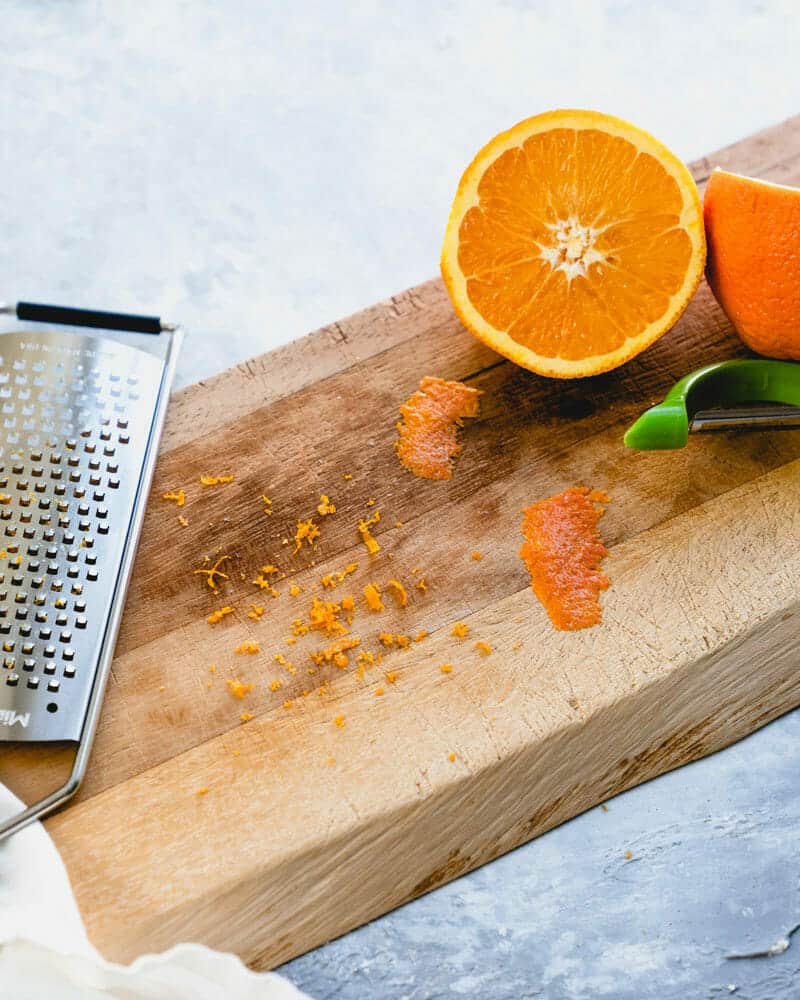 How to zest an orange