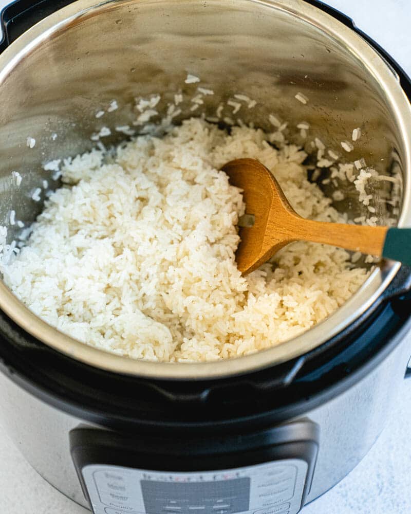Jasmine rice in pressure cooker