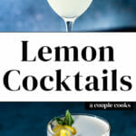 Lemon Cocktails