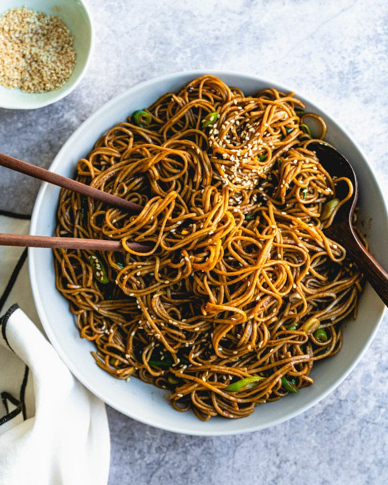 Soba noodles