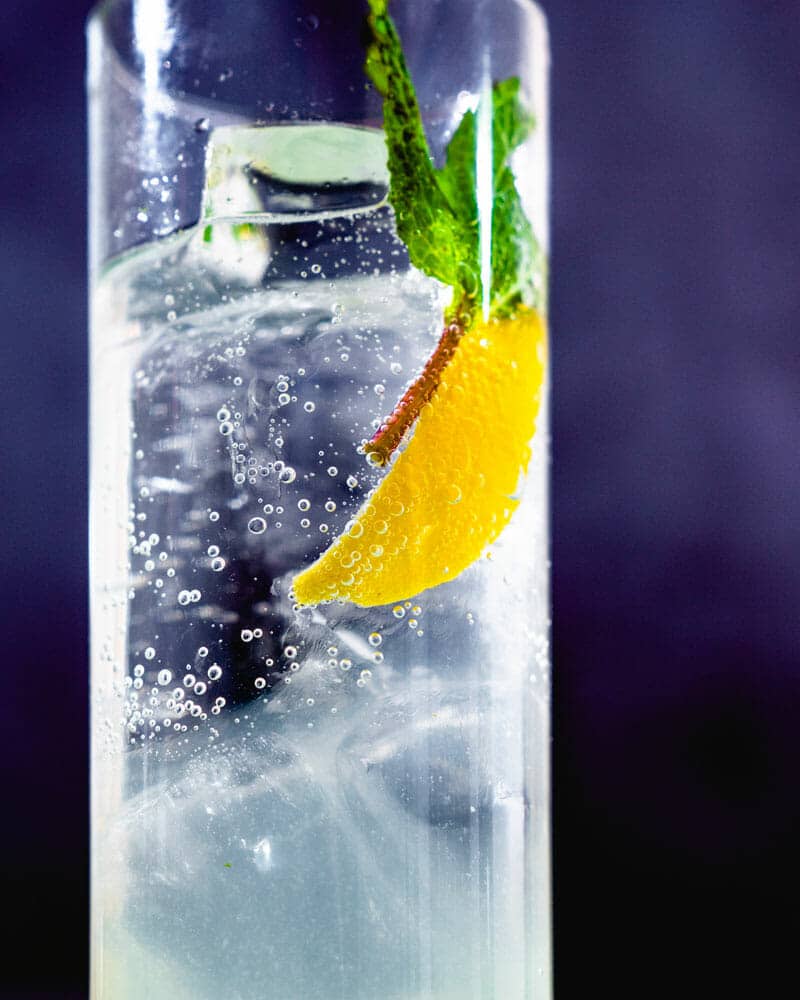 Southside Fizz cocktail