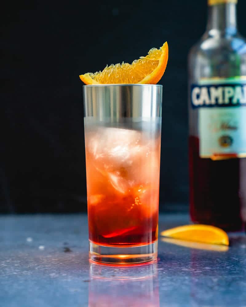 Americano with campari