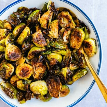 Spicy Brussels sprouts