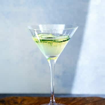 Cucumber martini