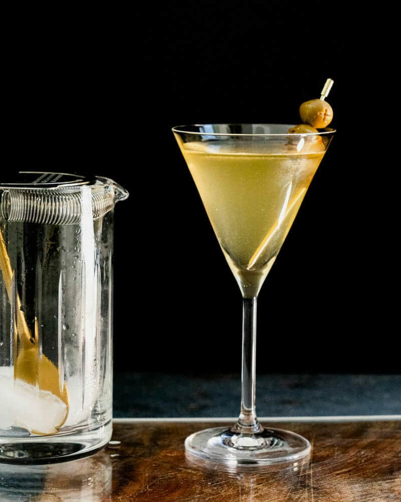 Types of martinis
