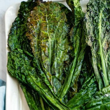Grilled kale
