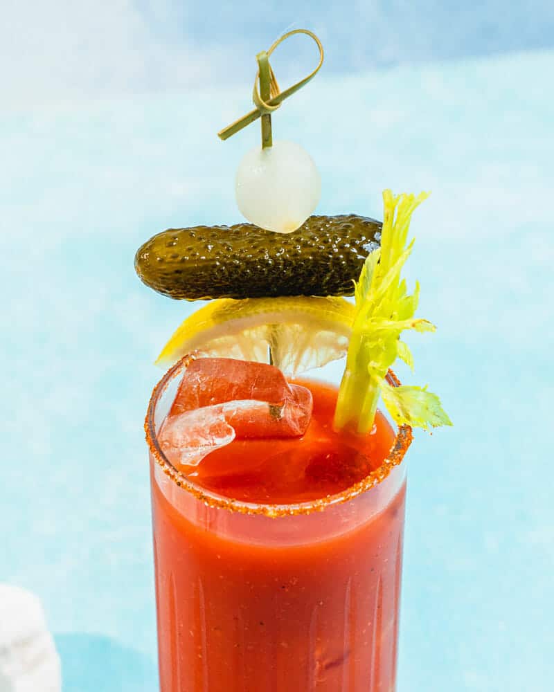 Bloody mary garnishes