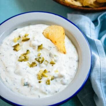 Dill pickle dip