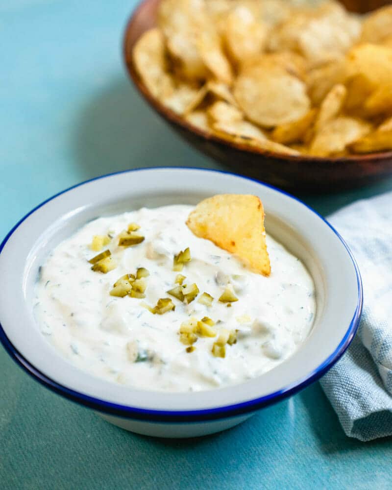 Dill pickle dip