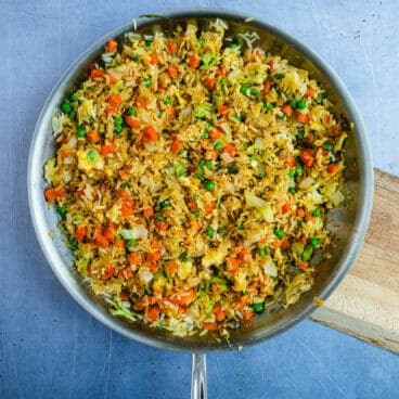 Vegetable fried rice