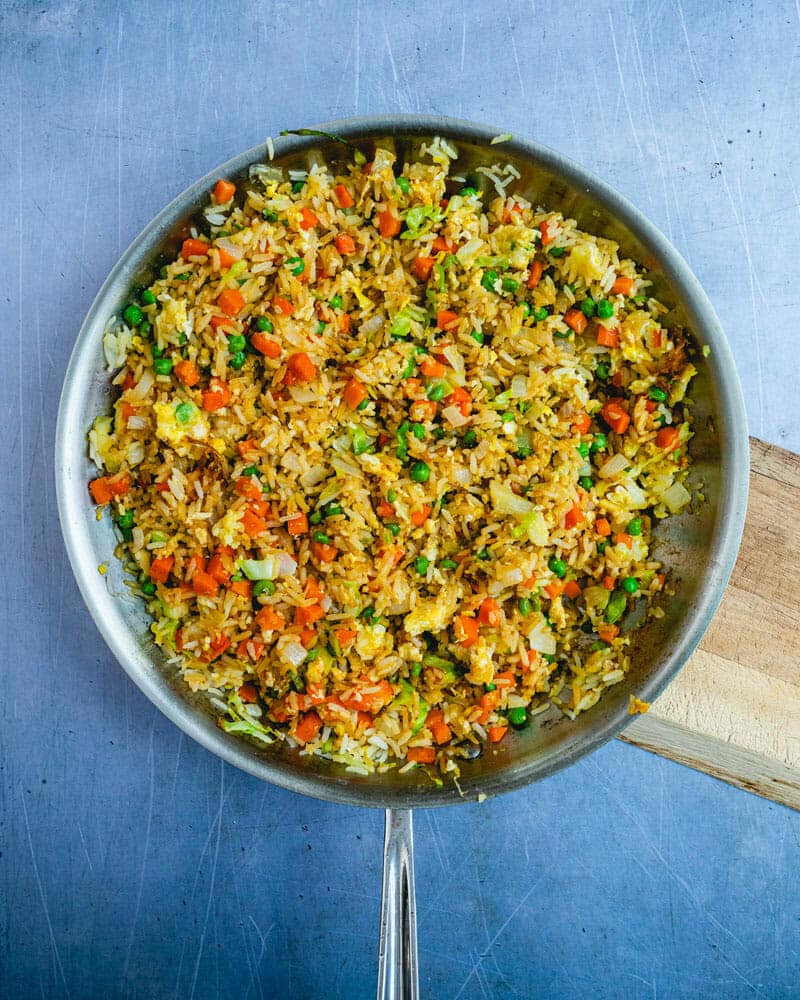 Vegetable fried rice