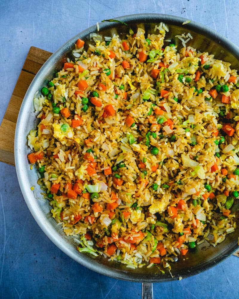 Vegetable fried rice