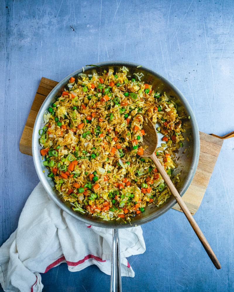 Vegetable fried rice