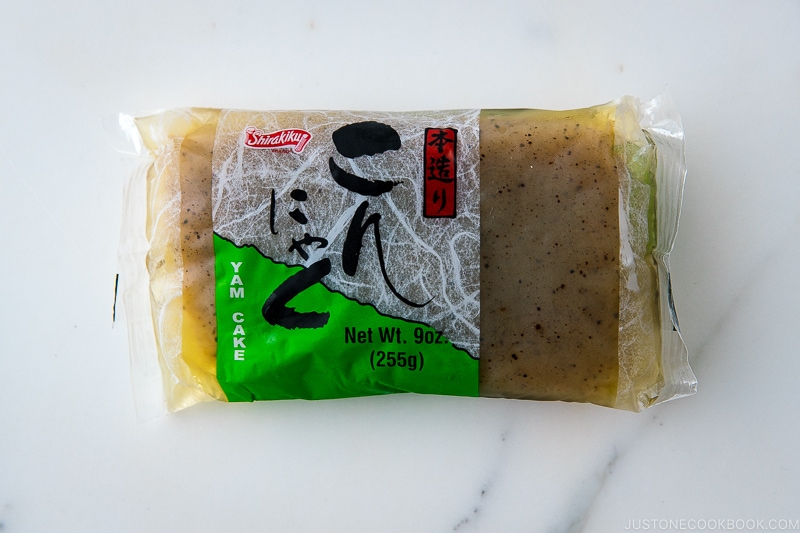 Konnyaku Yam Cake | Easy Japanese Recipes at fancyfoodsshow.com