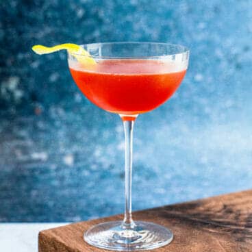 Paper plane cocktail
