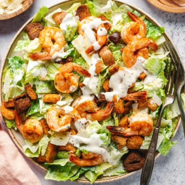 Shrimp Caesar Salad