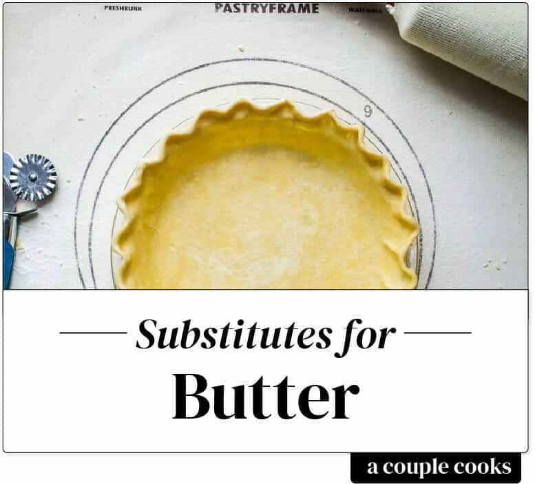 Substitute for butter