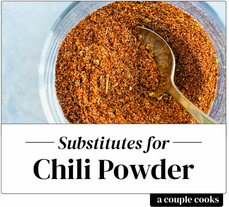 Chili powder substitute