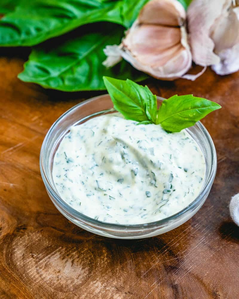 Basil aioli