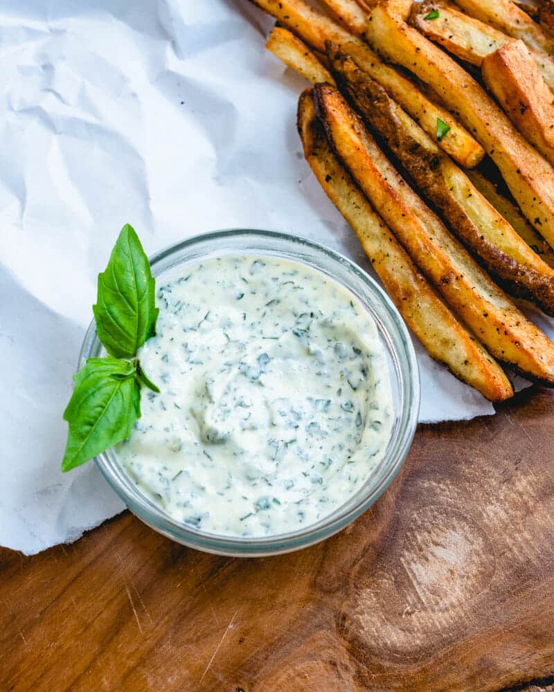 Basil aioli