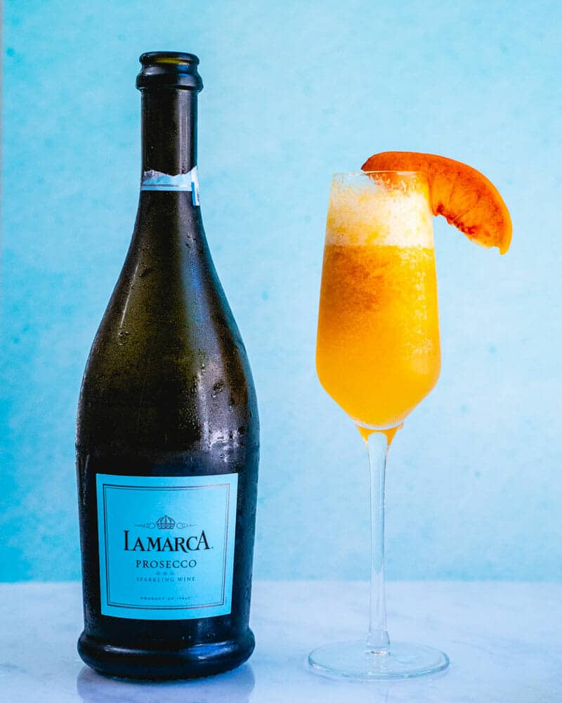 Peach bellini