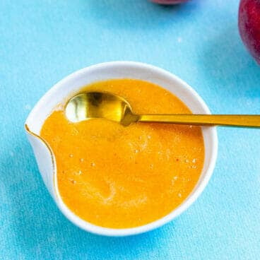Peach puree
