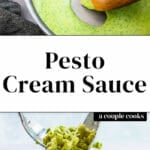 Pesto Cream Sauce