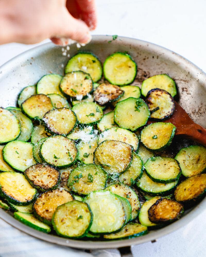 Easy sauteed zucchini