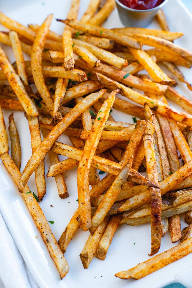 crispy baked French fries