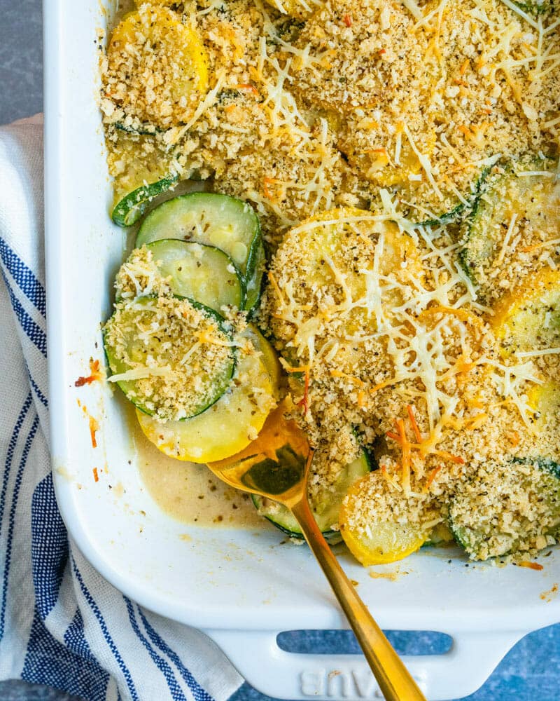 Squash and zucchini casserole