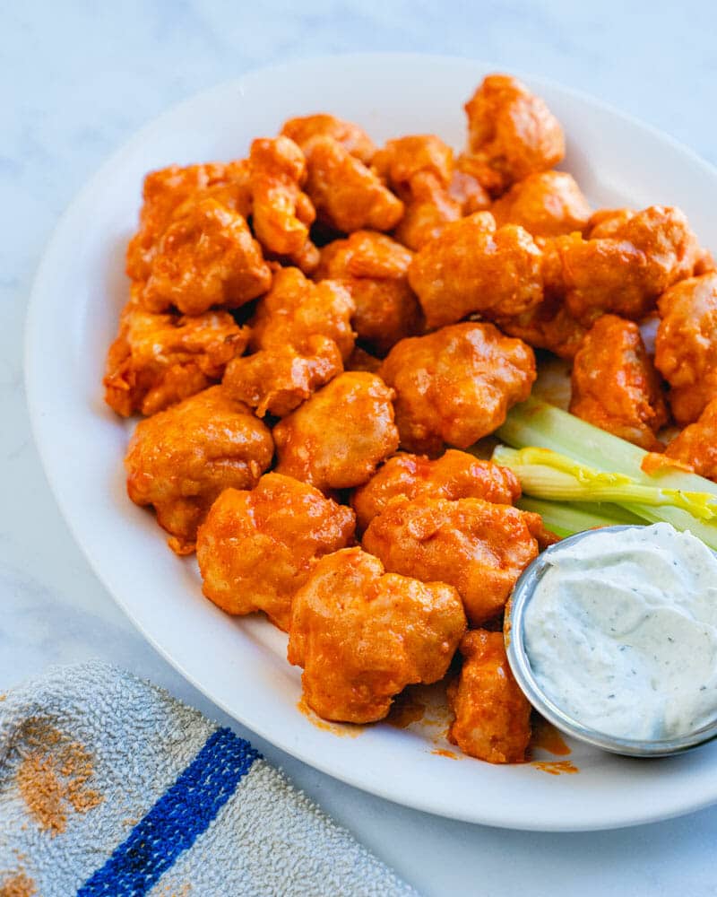 Cauliflower wings